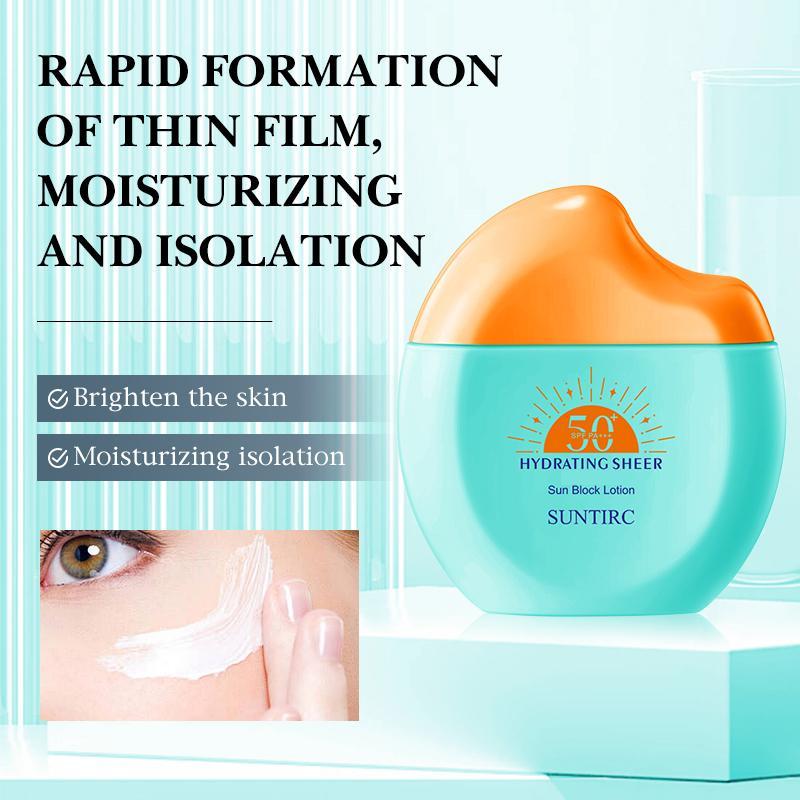 Sun Advanced Hydration Ultra-Lightweight Face Sunscreen SPF 50 with Hyaluronic Acid & Humectants, Hydrating Sunscreen for Face, Non Comedogenic and Hypoallergenic,#Summervibes