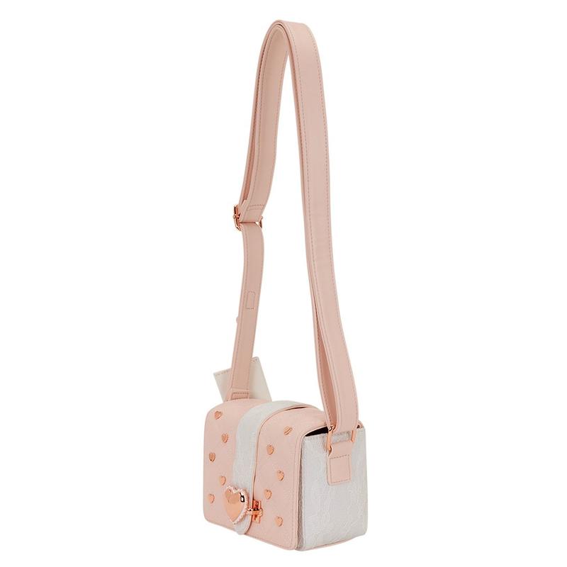 Loungefly Valentine's Day Heart Envelope Crossbody Bag with Coin Bag