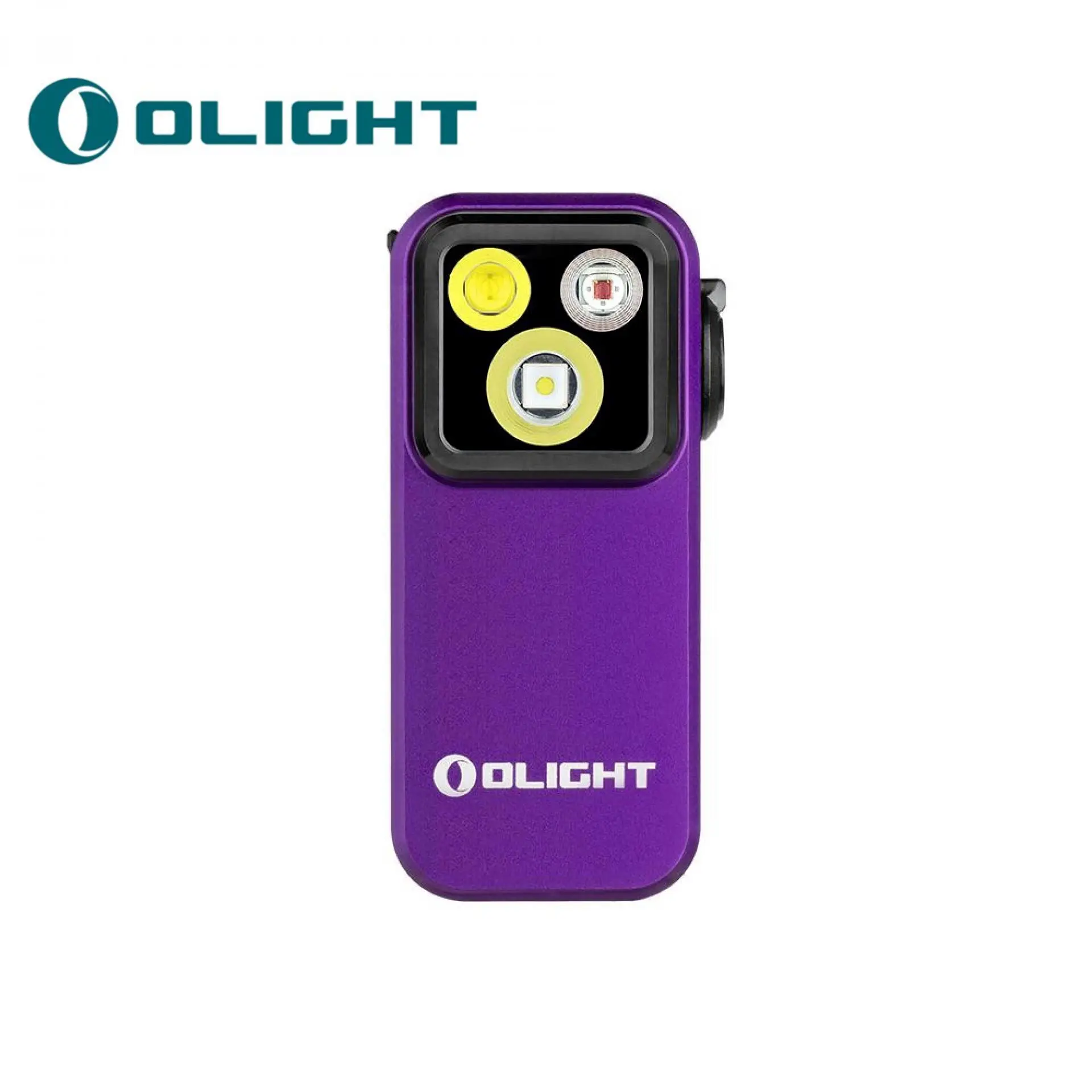 OLIGHT Oclip Pro Rechargeable EDC Flashlight 300 Lumens Dual Light Sources Compact Pocket Clip Light, Convenient Type C Charging, Portable Magnetic fo