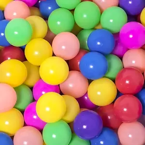 Mothers Day Gift 50 Pack Soft Plastic Ball Pits Balls Colorful Play Pits Balls for Pet Dogs Ball Pits 2.2" Large Phthalate Free Bpa Free Balls for Toddlers 1-3 Baby Kids