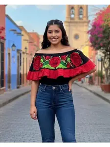 Rosa Mexican Off Shoulder Top