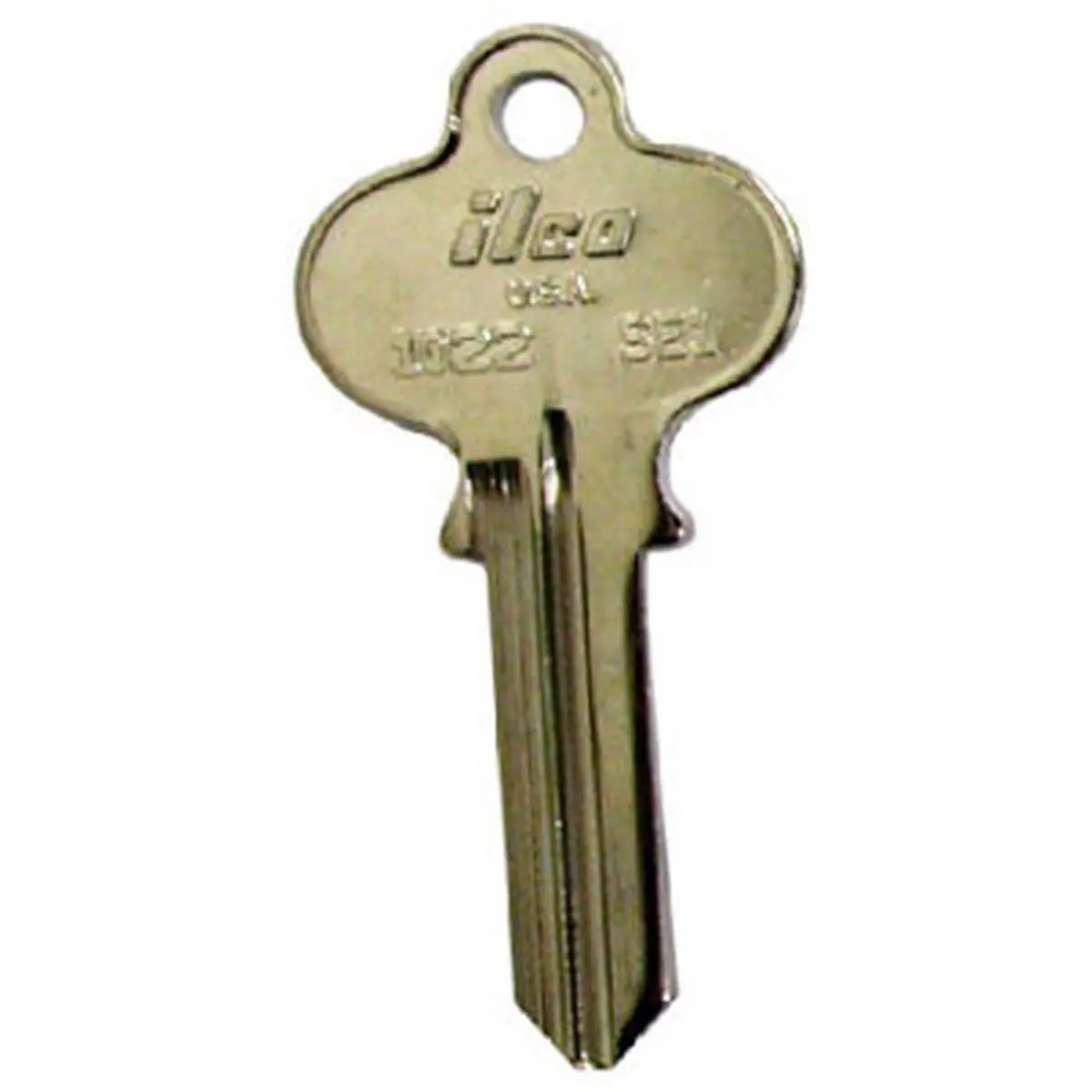 Kaba SE1-1022 Metal Key Blank, 1x0.1 in. Ilco Key Blank for Segal Lockset, Pack of 10, One-Piece