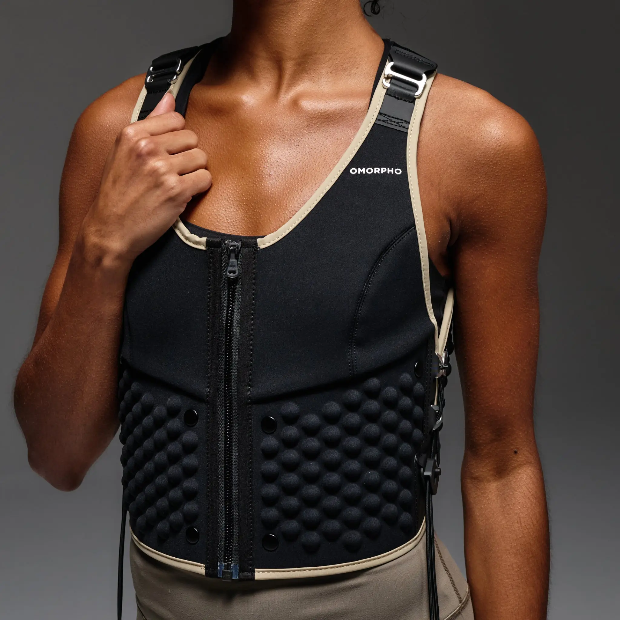 OMORPHO Women's G-Vest Icon - Weighted Vest with Lock-In Snap