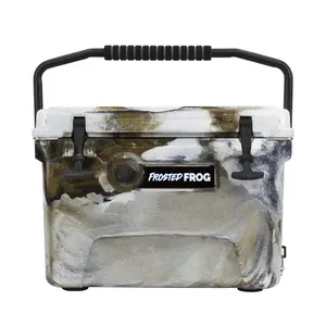 Frosted Frog 20 QT Camo Cooler - Camo Desert Cooler, 20 Quart