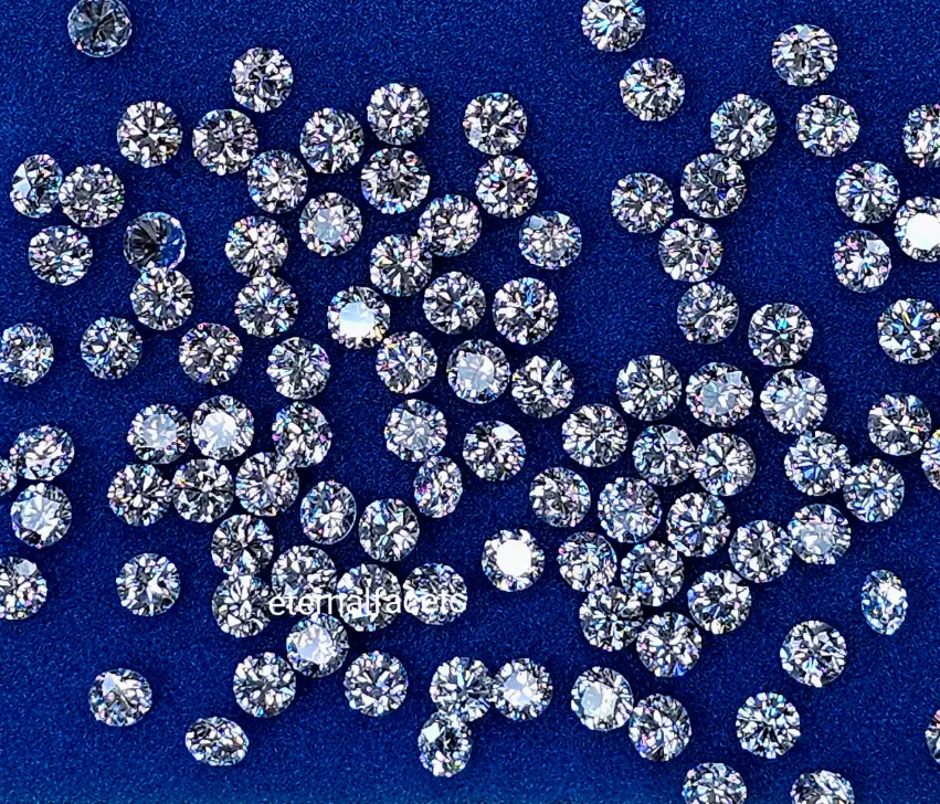1.15MM MELEE DIAMOND D/E/F COLOR BRAND NEW NEVER MOUNTED ROUND BRILLIANT CUT IGI CERTIFIED IDEAL FOR JEWELRY MAKING AND INVESTMENT