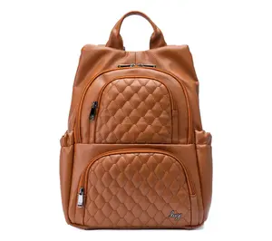 Lug Vegan Leather Quilted Backpack - Hatchback