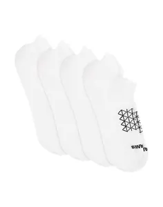 Hanes Absolute Run Men's Socks Pack, 4-Pair , Heel-Shield Tab, Moisture Wicking