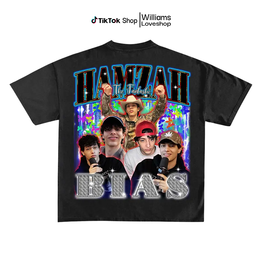 Hamzah The Fantastic BIAS Bootleg Shirt - Hamzah The Fantastic Unisex Heavy Cotton Tee - SLUSHY NOOBZ
