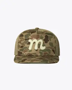 Mesh Back "M" Trucker - Camo