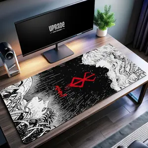 Berserk Guts and Griffith Desk Mat - Epic Manga Scene Mouse Pad, Ideal for Anime and Manga Fans