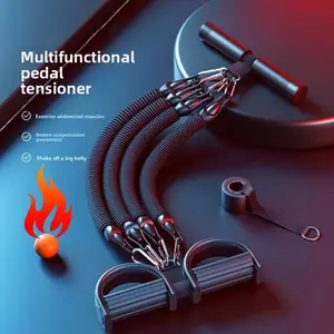 Multifunctional Abdominal Exercise Equipment, Foot Pedal Puller for Shoulder Training, Open Chest and Improve Posture, Fitness Tool for Home Gym