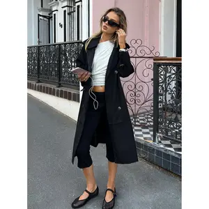 Westwind Trench Coat Black