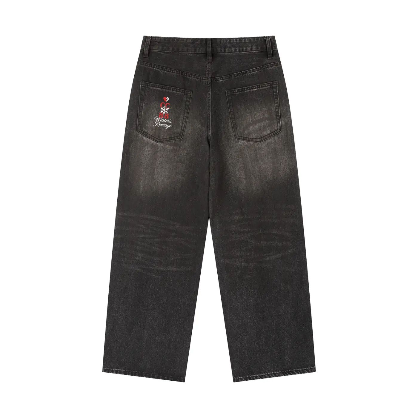 *Winter's Revenge* Vintage Wash Heavyweight Denim Jeans