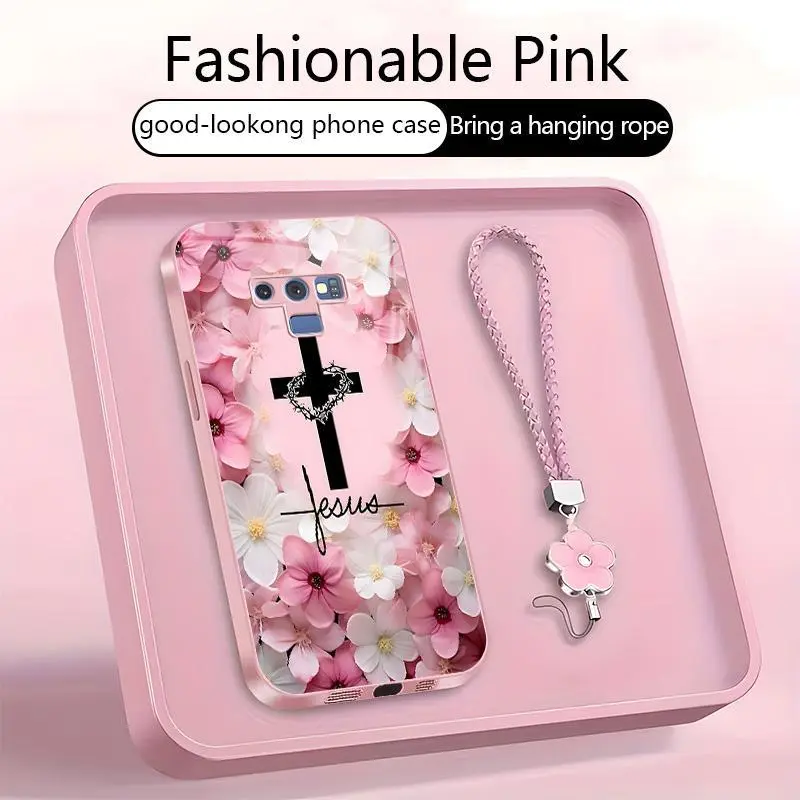 High-End Women's Smartphone Casing for Galaxy Note9 - Handheld Devices Protection, Multiple Patterns Available, Lucky Themed Design YM99