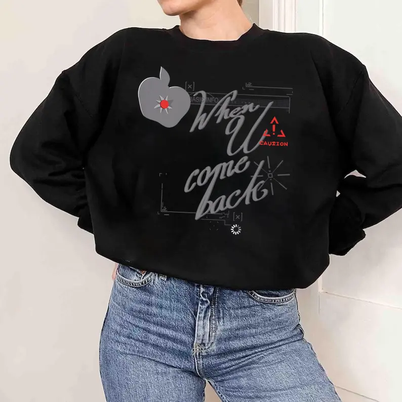 Caleb Love and Deepspace When U Come Back Inspired Subtle Graphic Text Minimalistic Streetwear Tee LADS Otome Game Unisex Softstyle T-Shirt