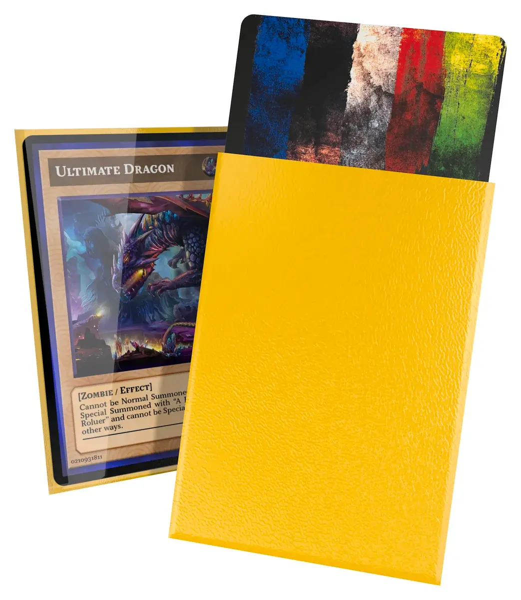 Ultimate Guard Cortex Sleeves - Japanese Size, Glossy Yellow (60ct)