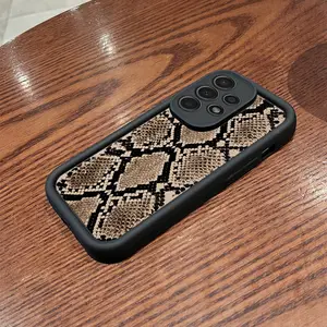Vintage Fashion Snake Pattern Mobile Phone Case for Galaxy A01/A02S/A03/A03s/A05/A10s/A11/A12/A13/A14 5G/A15 4G/A20s/A21s/A22/A23/A30s/A31/A32/A34/A50/A51/A52/A52s 5G/A53 5G/A54 5G/A70/A71/A72/A73 5G/S20/S21/S22 5G/S22+ 5G/S22 Ultra 5G/S23/S23+