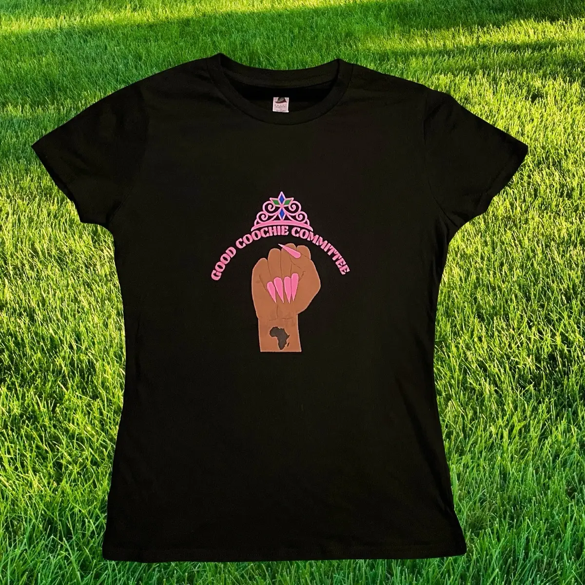 GCC TEE Cotton Casual Slim-fitting Comfort Comfortable Top Womenswear Day Everyday Gym Style