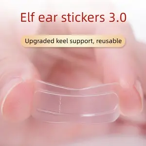 36PCS Upgraded Elf Ear Stickers — Invisible Dragon Bone Ear Supports for Photos, Ear Support Device, Flattering for Round Faces, Stylish Ear Design