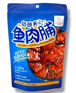 Fish Jerky Filled With Cheddar Cheese 60g Snack
