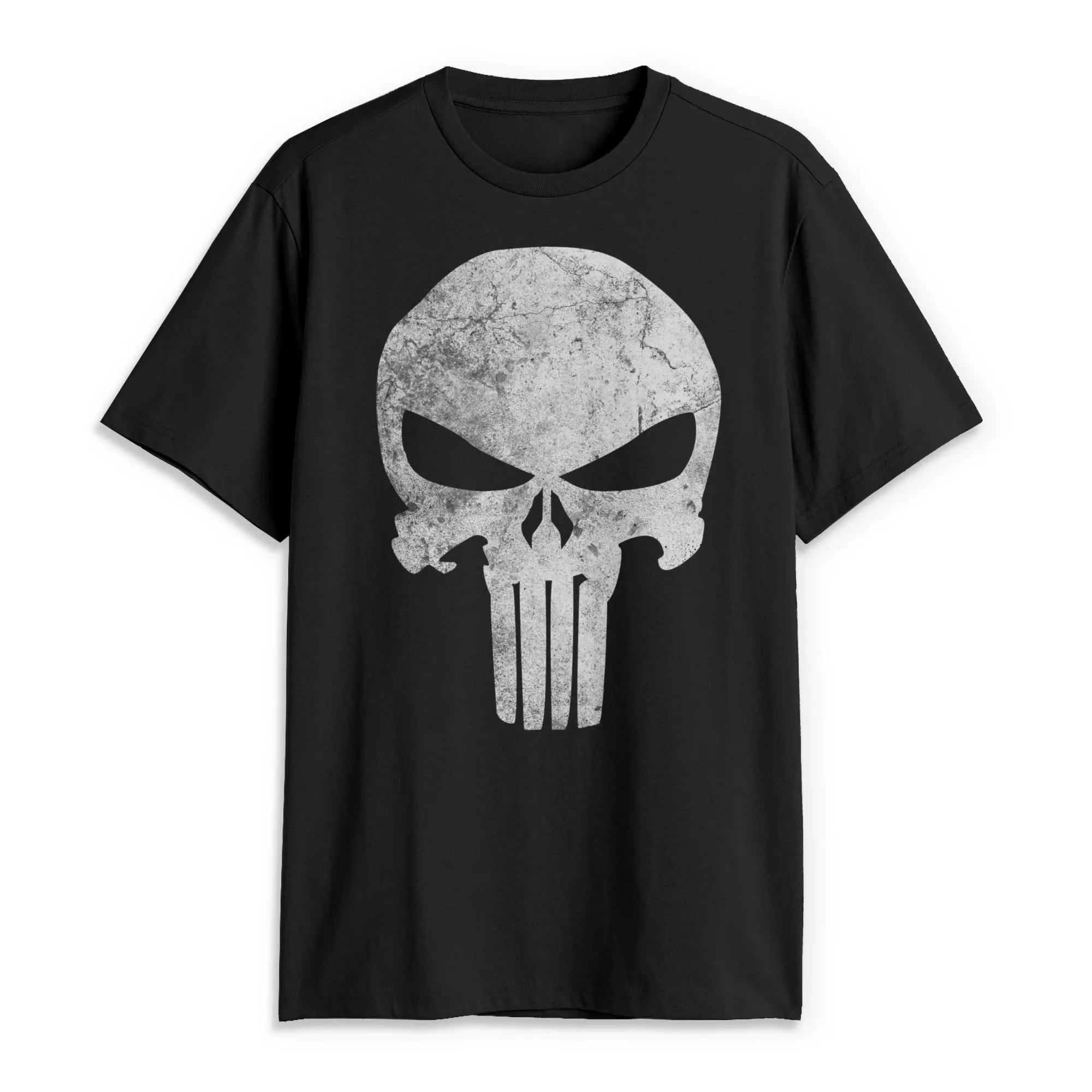 Men's Marvel Punisher Retro Skull Symbol T-Shirt