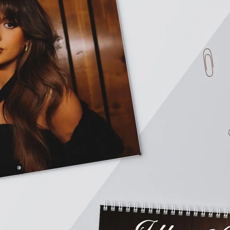 New Ella Calendar 2027 | Langley Wall Calendar | Girls Gift | Fan Decor | Cute Desk Calendar