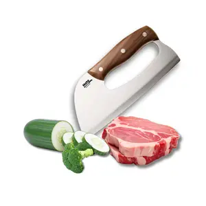 Meat Cleaver Knife, Unique Effort Saving Professional Stainless Steel