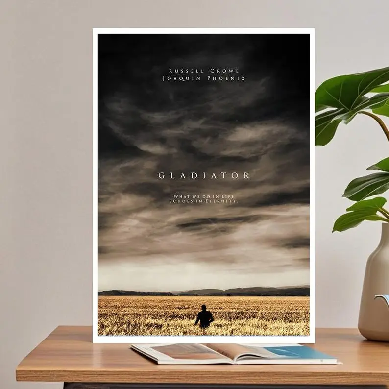 Gladiator Movie Poster, Art Poster for Gift,Room Decor,Wall Art,Gift For Him
