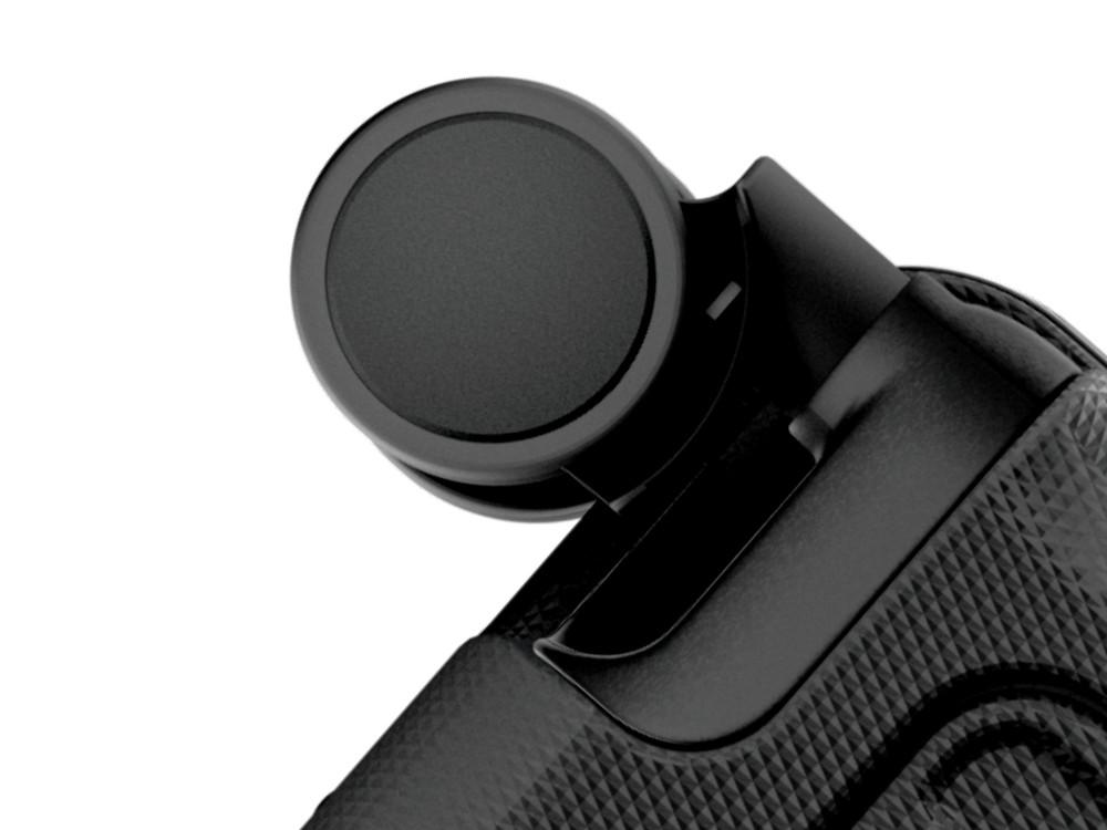 LUGGEX 21 Inch Zipperless Carry On Luggage with Spinner Wheels Aluminum Polycarbonate Hard Shell Front Opening Suitcase TSA Cup Holder 38L Business Travel