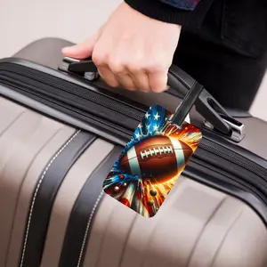 Luggage Tag - Football