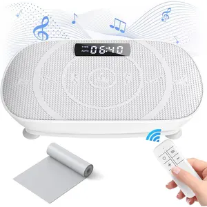 Vibration Plate Exercise Machine, Whole Body Workout Equipment for Women, Bluetooth and Silicone Pedal, Vibration Plate with Auto Mode, Vibrate Fitness Platform for Home