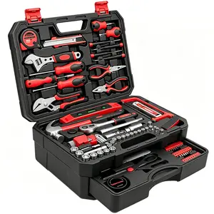 【DealsForYouDays】321 Pieces Home Repair Tool Kit, General Home/Auto Repair Tool Set, Toolbox Storage Case with Drawer, General Household Tool Kit - Perfect for Homeowner, Diyer, Handyman