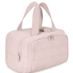 4 in 1 Toiletry Bag, Large Capacity Travel Organizer with 4 Compartments, Multi-functional Toiletry Bag for Women & Girls, Travel Cosmetic Bags