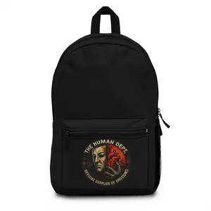 The Human Dept Backpack | Trendy Laptop Bag, Unique School Backpack, Everyday Carry, Gift for Him or Her, Stylish Travel Pack