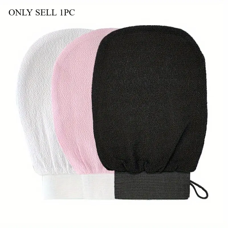 1pc Hotsale Silicone Body Scrubber Bath Brush 1Piece Double Sided Hammam Scrub Mitt Magic Peeling Glove Exfoliating Tan Removal Mitt Exfoliating Gloves