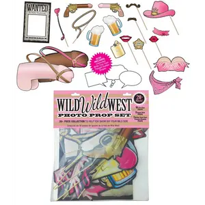 Bachelorette Party - Wild Wild West Photo Prop Set