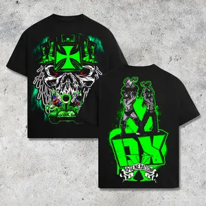 [WWE] DX D-Generation X Graphic T-Shirt WWE Attitude Era Tee, Triple H Shawn Michaels Wrestling Shirt, Neon Green Streetwear, Vintage Style Oversized Tee, Pro Wrestling Fan Merch, Wrestling Fans Gift Unisex, WWE Event Outfit