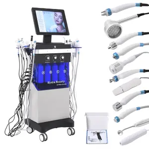 14 in 1 Hydrogen Oxygen Facial Bubble Beauty Skin Cleaning Machine Face Machine SPA For Home