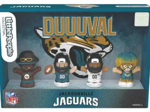 Little People Collector NFL Jacksonville Jaguars DUUUVAL Series 1 Collectible Figures New Officially Licensed
