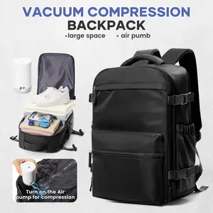 Vacuum Backpack Travel Compression Bag with Air Pump for Carry-On Luggage Air Rucksack Sealed Backpacks