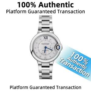 Cartier Ballon Bleu WE902074  33mm  White dial  Stainless steel Automatic movement WHP038324