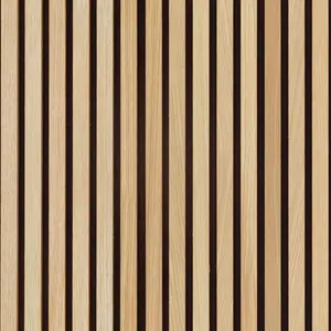 Natural Oak Acoustic Slat Panel 120" Sample