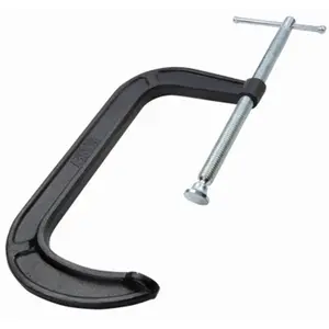 212 MAIN Bessey Tools 211424 8 in. C-Clamp - Drop-Forged C-Shape Frame, Light Duty for DIY Home Projects (Sports & Outdoor Scooters Equipment Maintenance)