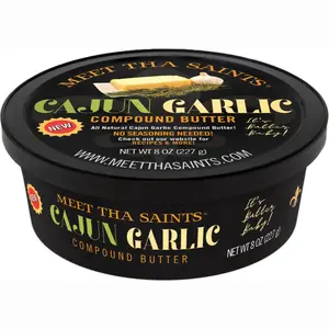 Meet Tha Saints Cajun Garlic Compound Butter
