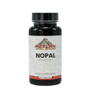 Nopal Cactus Supplement  – Mexican Prickly Pear Extract with Blended Vitamins & Minerals – Natural Metabolism & Blood Sugar Support