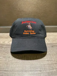 Budwieser Bullriding Rodeo Series on Black Hat
