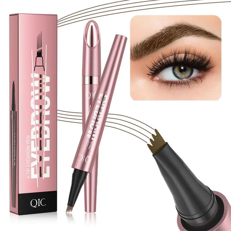 Waterproof Brow Pencil for Hair Strokes - Ultra-Slim Precision Tip, Smudge Proof, Natural Matte Finish