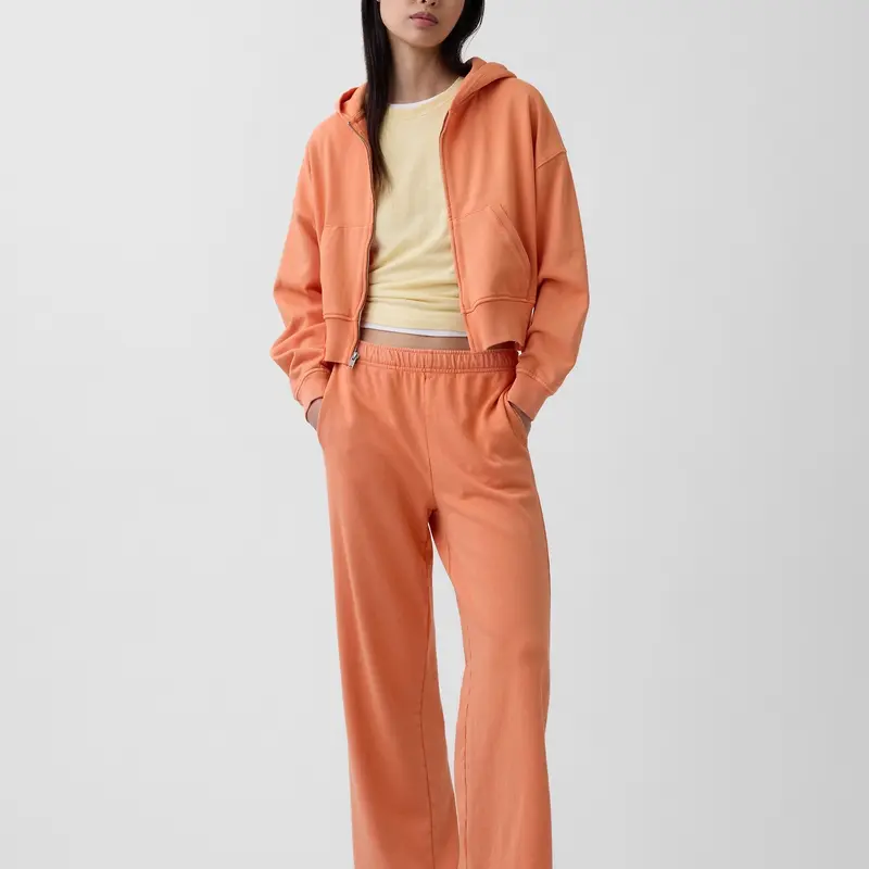 Gap Women's VintageSoft Terry Wide-Leg Sweatpants