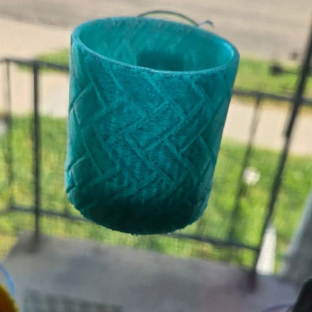 pair of 2 inch window planters petg suction to window with magnetic drip cup