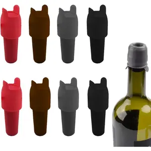 8 count   Stopper,   Stoppers For  Bottles, Keep  ,Suitable For Family Use(4 Colors)
